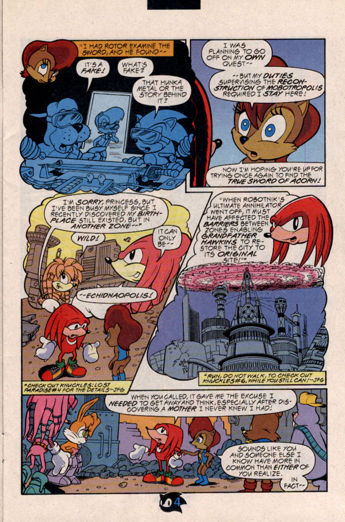 Sonic - Archie Adventure Series December 1997 Page 5